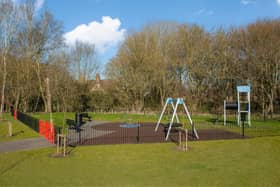 The new playground at Bellway’s Elder Brook development in Peterborough.