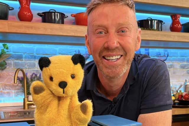 Sooty and Richard Cadell