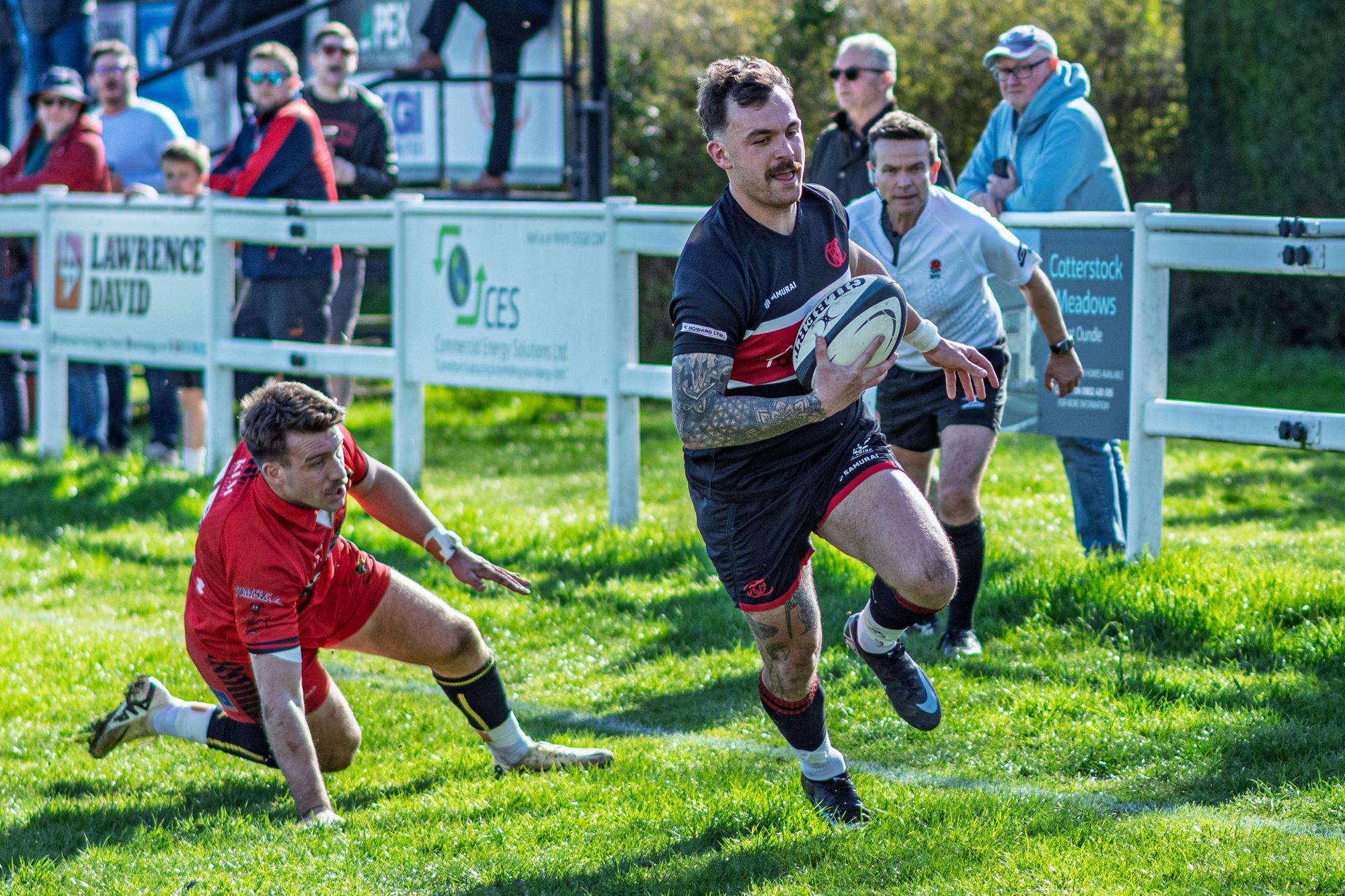 Perfect Oundle Rugby Club are now clear at the top of National League 2 ...