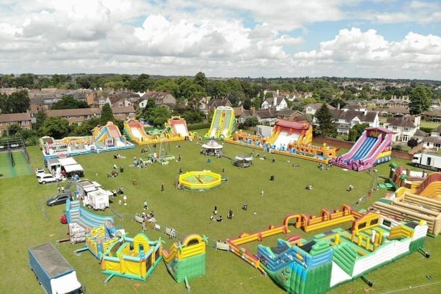 Peterborough Inflatable Family Fun Days
 The Focus Centre, July 8 and 9
The UK’s largest inflatable outdoor play area, with three-hour sessions (£9)  starting at 10:30am and 2pm. The age range is 2-12. Accompanying adults and car parking are free.