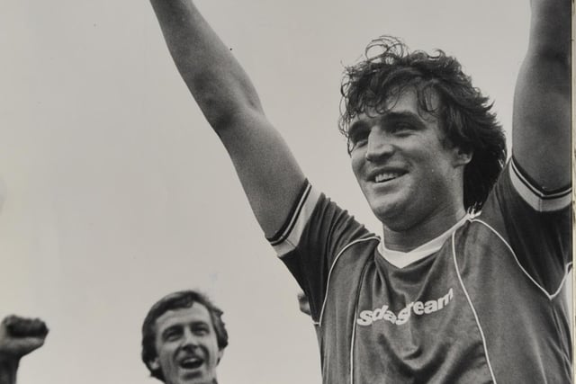 Ray Hankin was a top player for Posh, briefy. Unfortunately the red mist would often turn into red cards and Hankin was sent off four times in his first full Posh season! A fifth dismissial followed the following season wherupon Posh terminated his contract. Bad boy Hankin became disillusioned with professional football and quit at  the age of 28, but he calmed down enough to become a Football in the Community officer in Newcastle and then a highly-regarded support worker to disabled and vulnerable individuals.