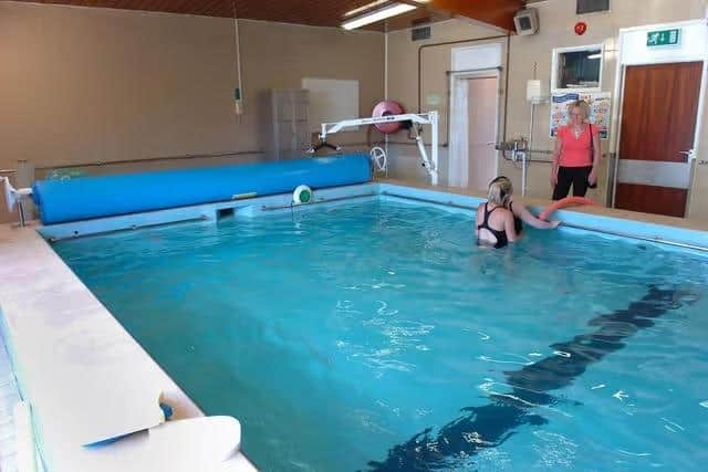 The plans for the new hydrotherapy pool took a step forward at the Tuesday cabinet meeting