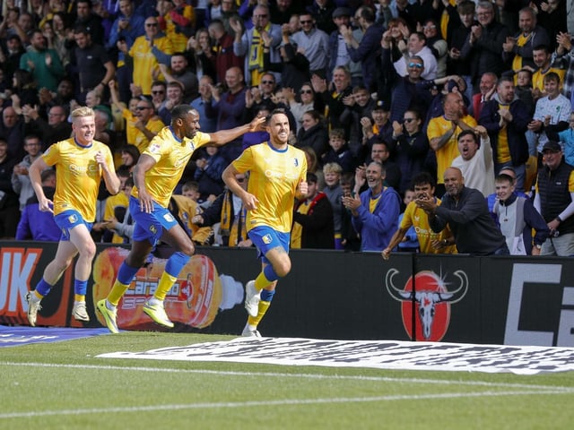Mansfield Town' Lee Gregory is the top scorer in League One with six goals.