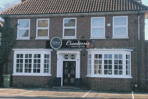 Creations Dessert Lounge on Burghley Road.
