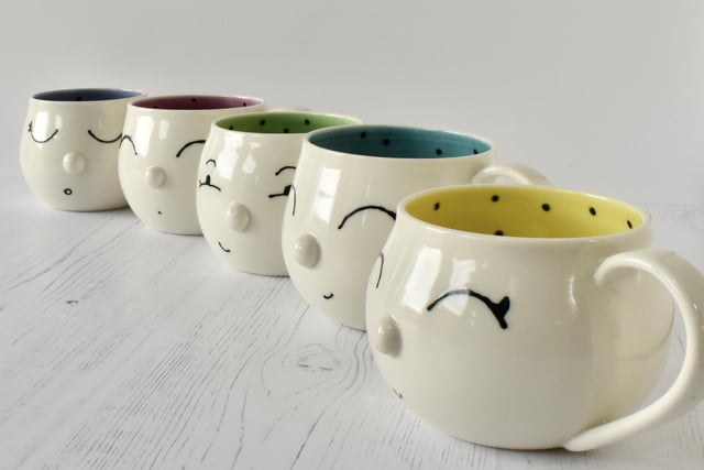 Fiona Swepson - face mugs