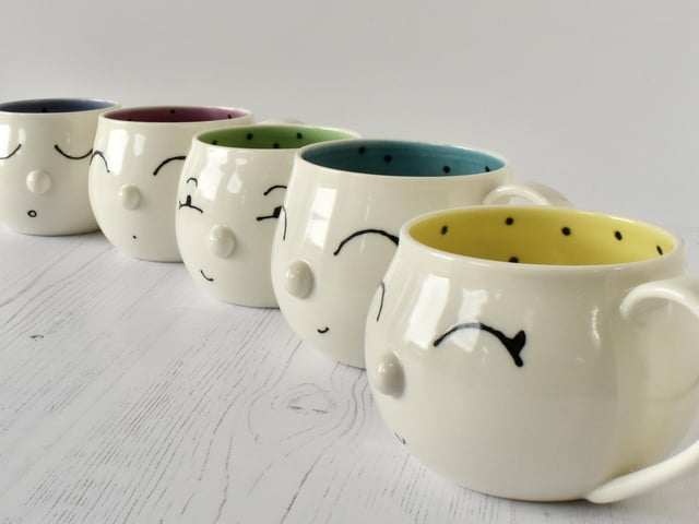Fiona Swepson - face mugs