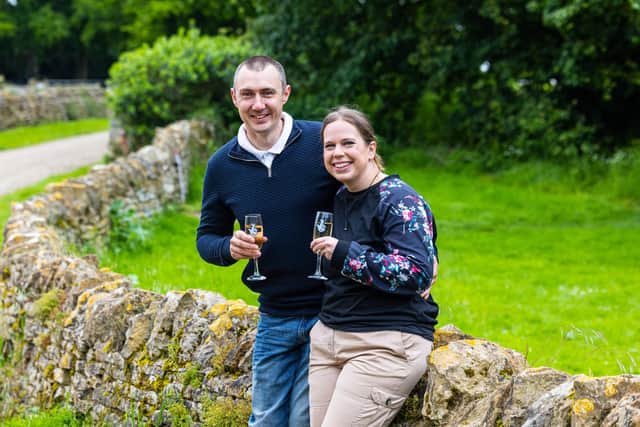 The couple are planning to continue to work as police officers - but reduce their hours