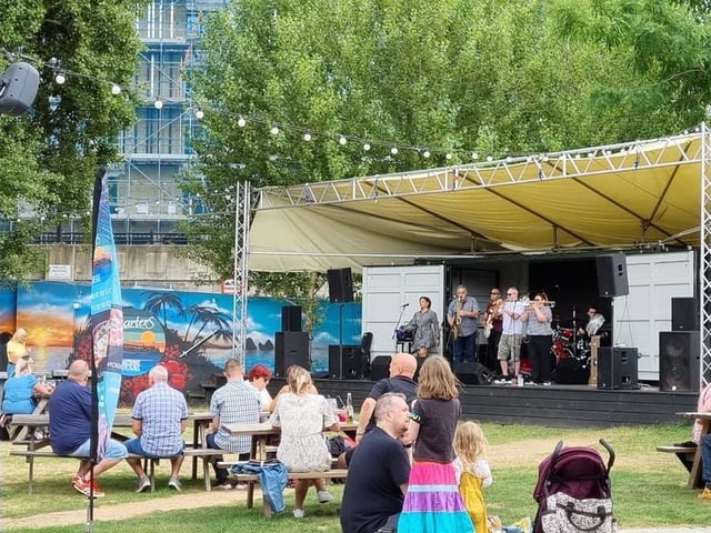 Summer Sundays returns to Charters' riverside beer garden  - see The Gangsters on July 28