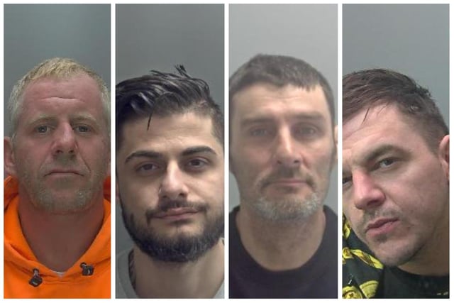 Some of the crooks jailed for crimes in and around Peterborough in December