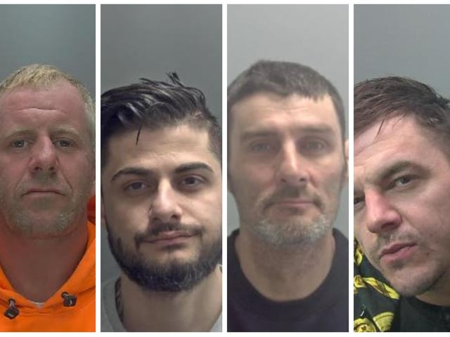 Some of the crooks jailed for crimes in and around Peterborough in December