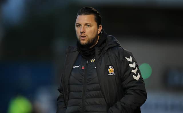 Cambridge United manager Mark Bonner (Photo by Pete Norton/Getty Images).