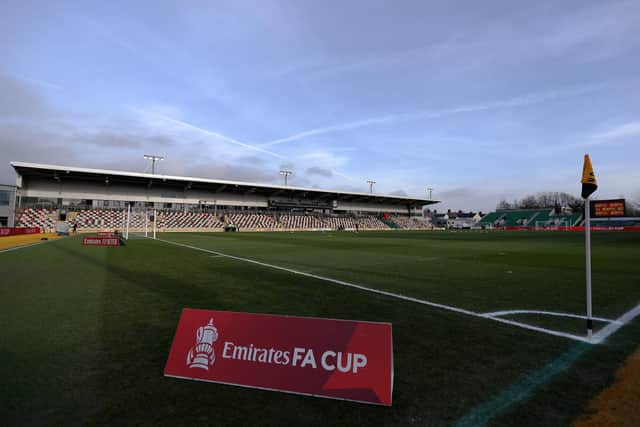 Newport FC (Photo by Ryan Hiscott/Getty Images).