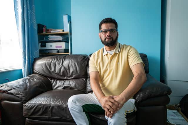 Raza Aslam who was one of the victims of the stabbing on LNER train diverted to Huntingdon on November 1, 2025