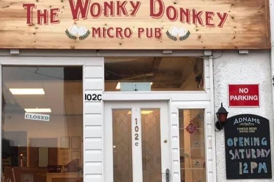 The Wonky Donkey micro pub on Fletton High Street.