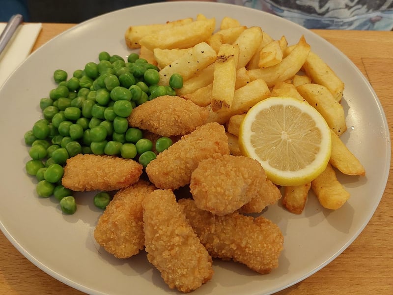 Brad Barnes lunches at The Bull, in Market Deeping