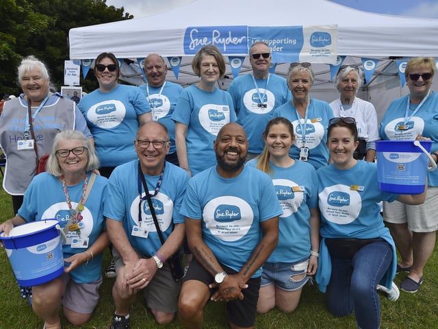 The Sue Ryder team.