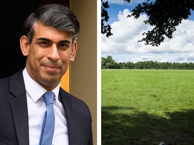 Prime Minister Rishi Sunak has commented on Werrington Fields