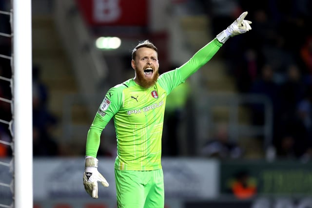 A 23 year-old goalkeeper who has just helped Rotherham win promotion to the Championship so we can probably rule this one out. (Photo by George Wood/Getty Images)