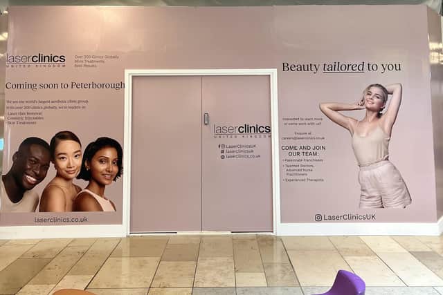 Laser Clinics have confirmed plans to open a new outlet in Peterborough's Queensgate shopping centre.