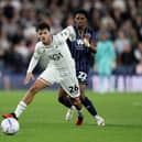 Kyrell LIsbie (right) in action for Millwall v Lincoln City. (Photo by James Fearn/Getty Images)