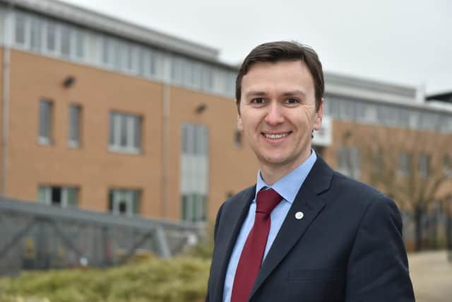 Andrew Pakes, the Labour candidate for Peterborough