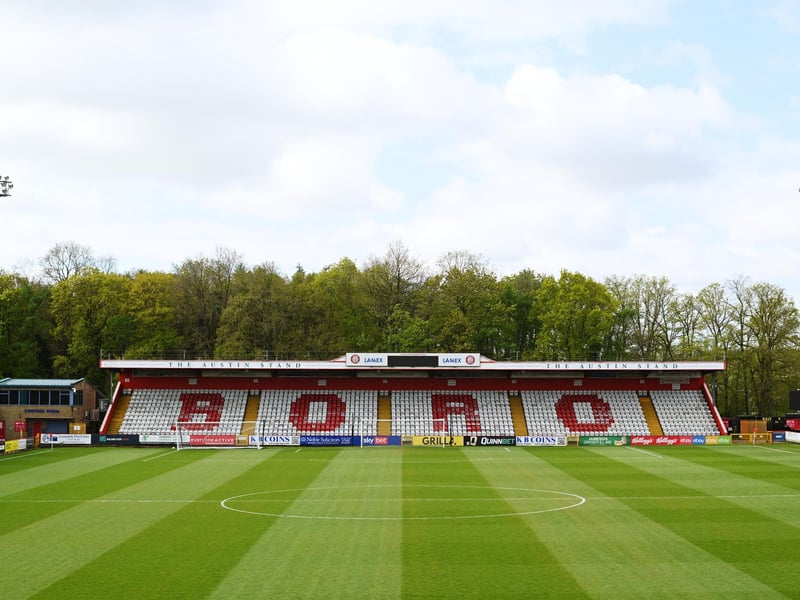 Stevenage are the next oldest.