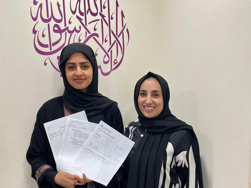 There were plenty of smiles at Iqra Academy