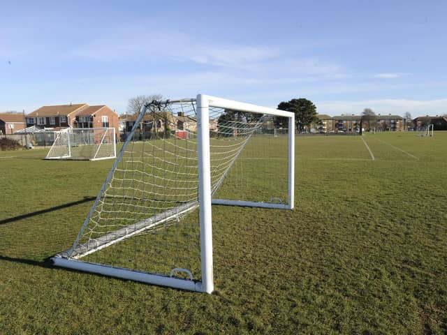 Football pitches will be empty this weekend.