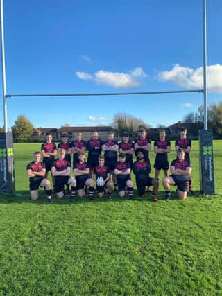 The Peterborough College rugby team
