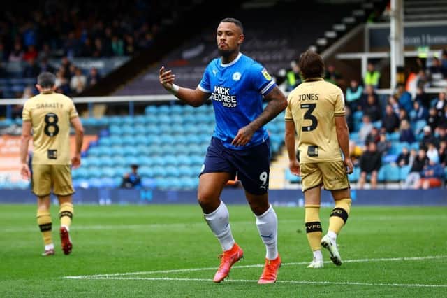 Jonson Clarke-Harris has been Peterborough United  best rated player this season. The whoscored.com website gives him a 7.47 rating for the season so far.
