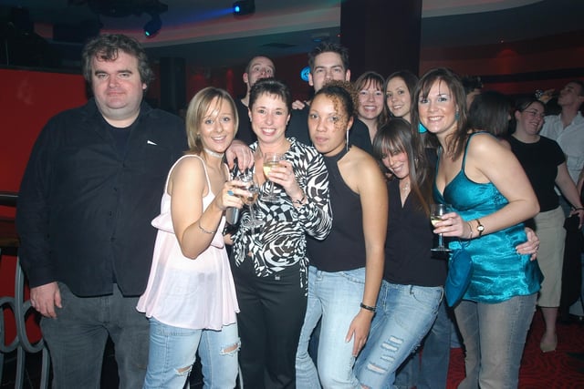 The opening night of  Envy  in Peterborough in November 2004