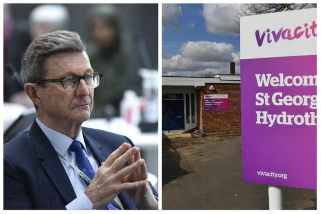 Peterborough City Councillor Deputy leader Steve Allen said officers are indeed undertaking a comprehensive review of the options for hydrotherapy pool users (images: David Lowndes)