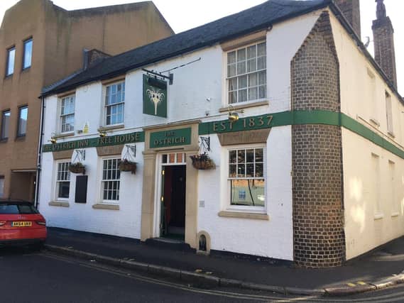 The Ostrich Inn, in North Street, Peterborough, where noise levels from the late night music venue have been found to be 'low'