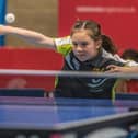 Hannah Saunders in action in Wolverhampton.