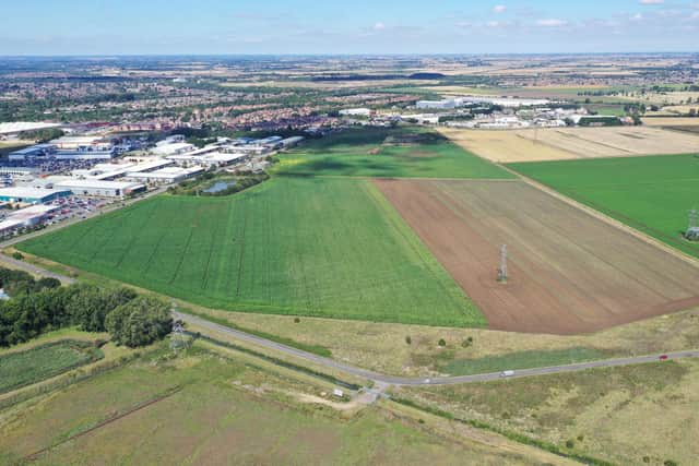 The site for Flagship Park at Red Brick Farm, Fengate, Peterborough