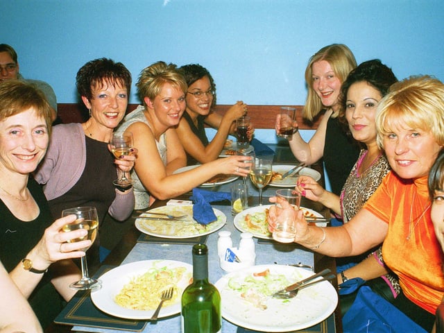 From the early 2000s - a night out at Peterborough's Topo Gigio