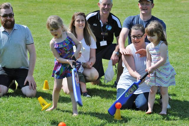 The Sporting Have a Go Day at Central Park in 2018