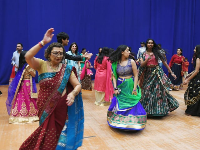 Celebrations during the nine day festival