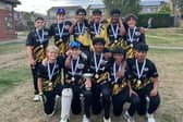 Peterborough Town's Hunts Under 15 Cup winning team.