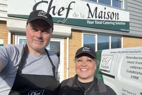 Chef de la Maison founders Nathan Higgins and Charis Wedgwood are marking the 25th anniversary of the Peterborough business