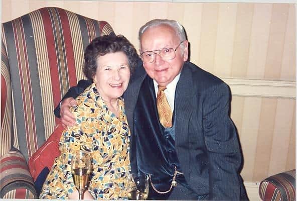 Una and her husband Jack