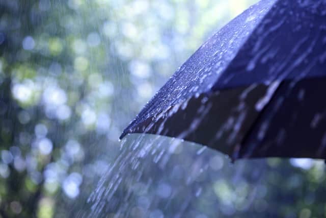 Peterborough could be set for a wet bank holiday weekend
