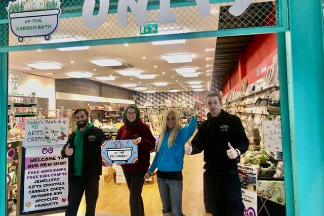 From left to right: Ashley, general manager Michelle and founders Kez and Dave.