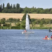 Watersports at Ferry Meadows.