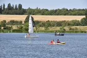 Watersports at Ferry Meadows.