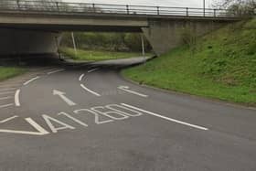 A section of the Thorpe Wood Interchange at Peterborough