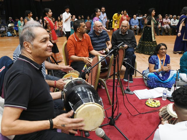 Celebrations during the nine day festival
