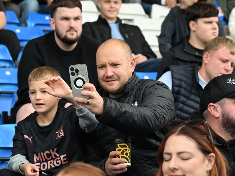 Posh v Burton fans gallery