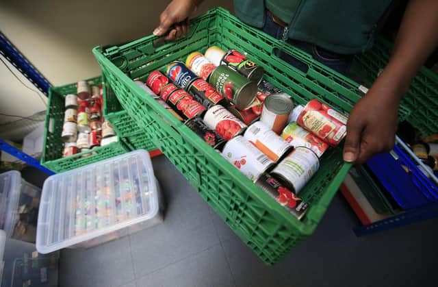 Peterborough Foodbank is facing unprecedented demand due to the Cost of Living crisis. PA.