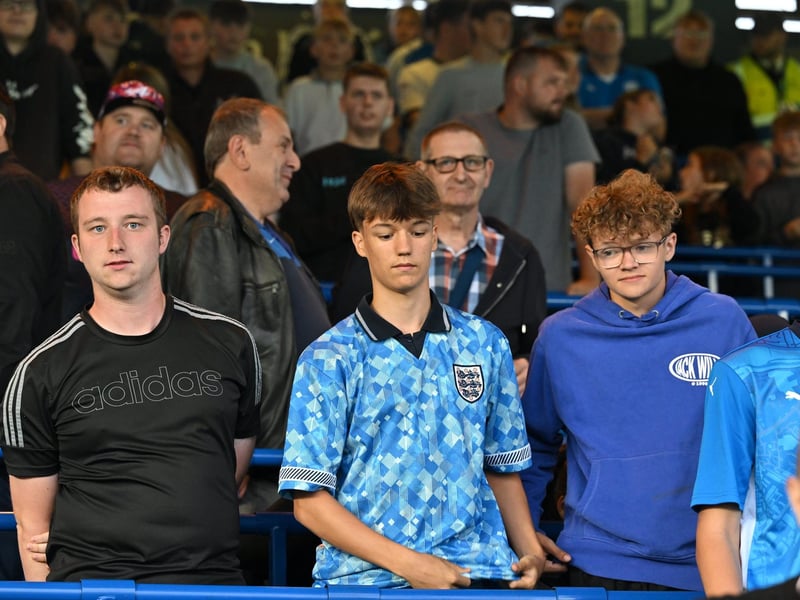 Posh v Barnsley fans gallery